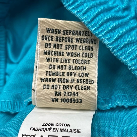 L.L. BEAN Classic Fit “Old School” Elastic Waist Hiking Short in Sun Washed Blue - Picture 9 of 9